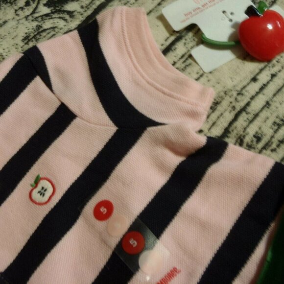 Gymboree Prep School Size 5 Adjustable Waist Skort Shirt Socks Pony Outfit NWT - Picture 3 of 4